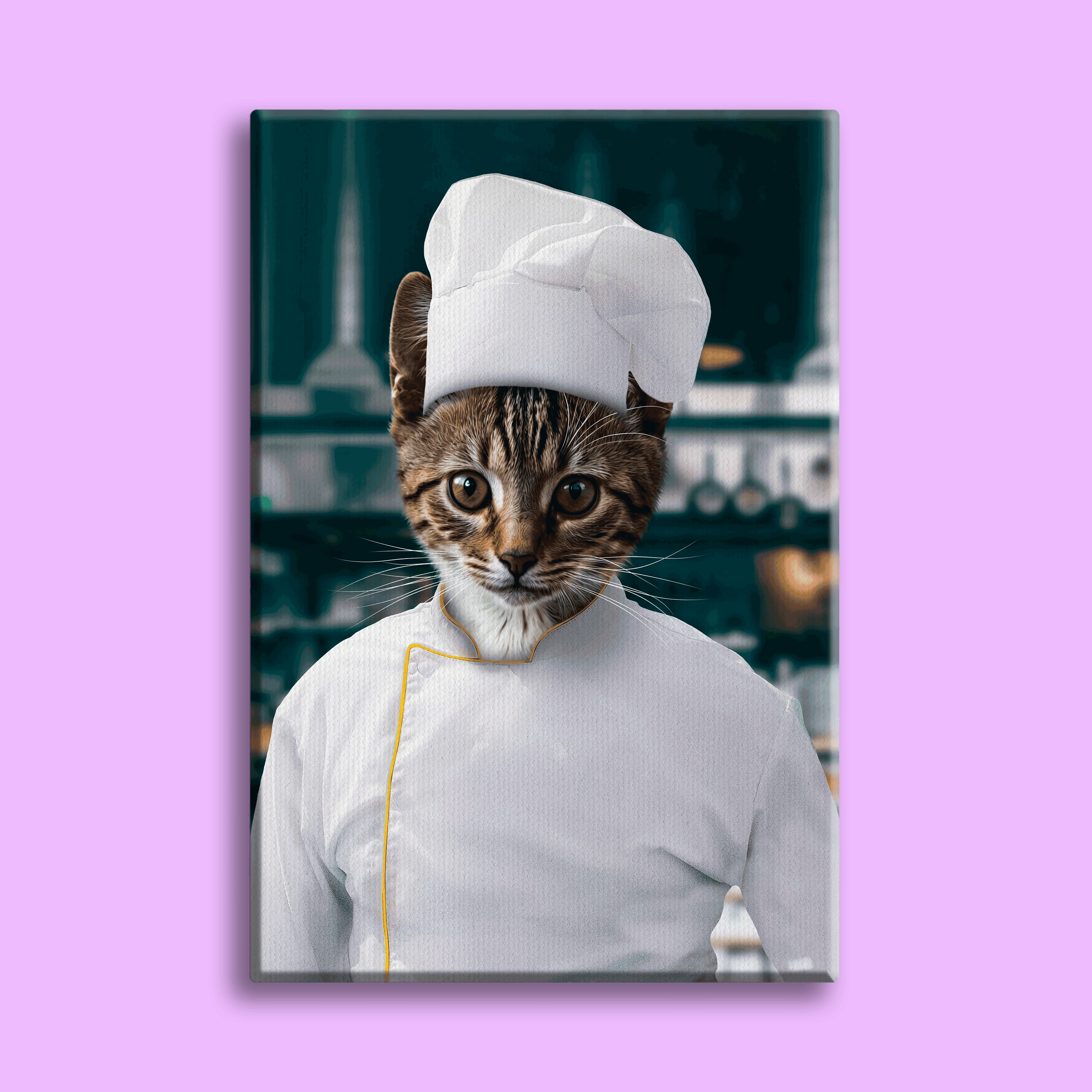 The Master Chef Custom Pet Portrait